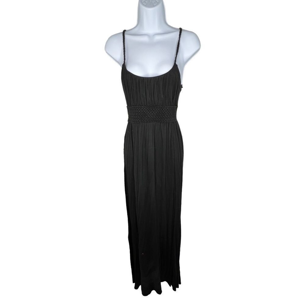Black Braided Maxi Dress | Women’s size small - Picture 14 of 15